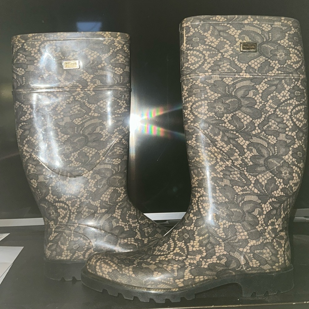 DOLCE AND GABBANA RAINBOOTS